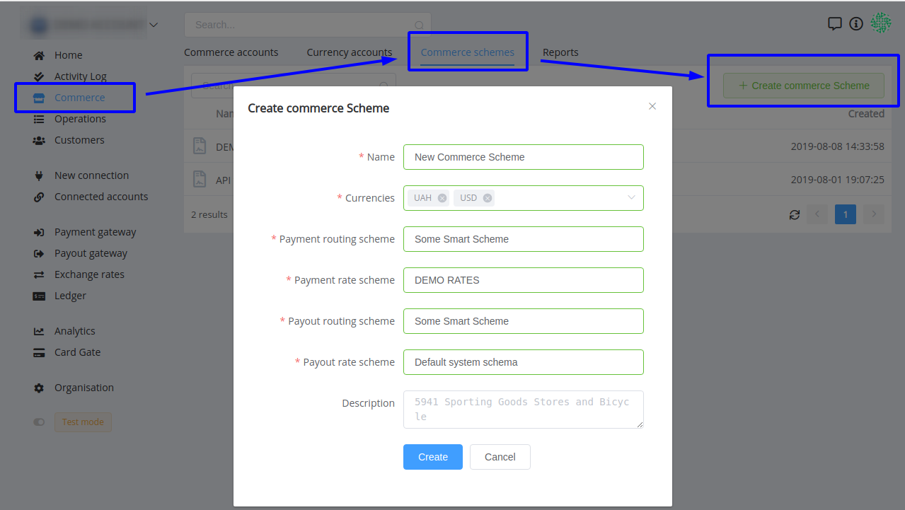 Setting up account - mykash Developer Docs