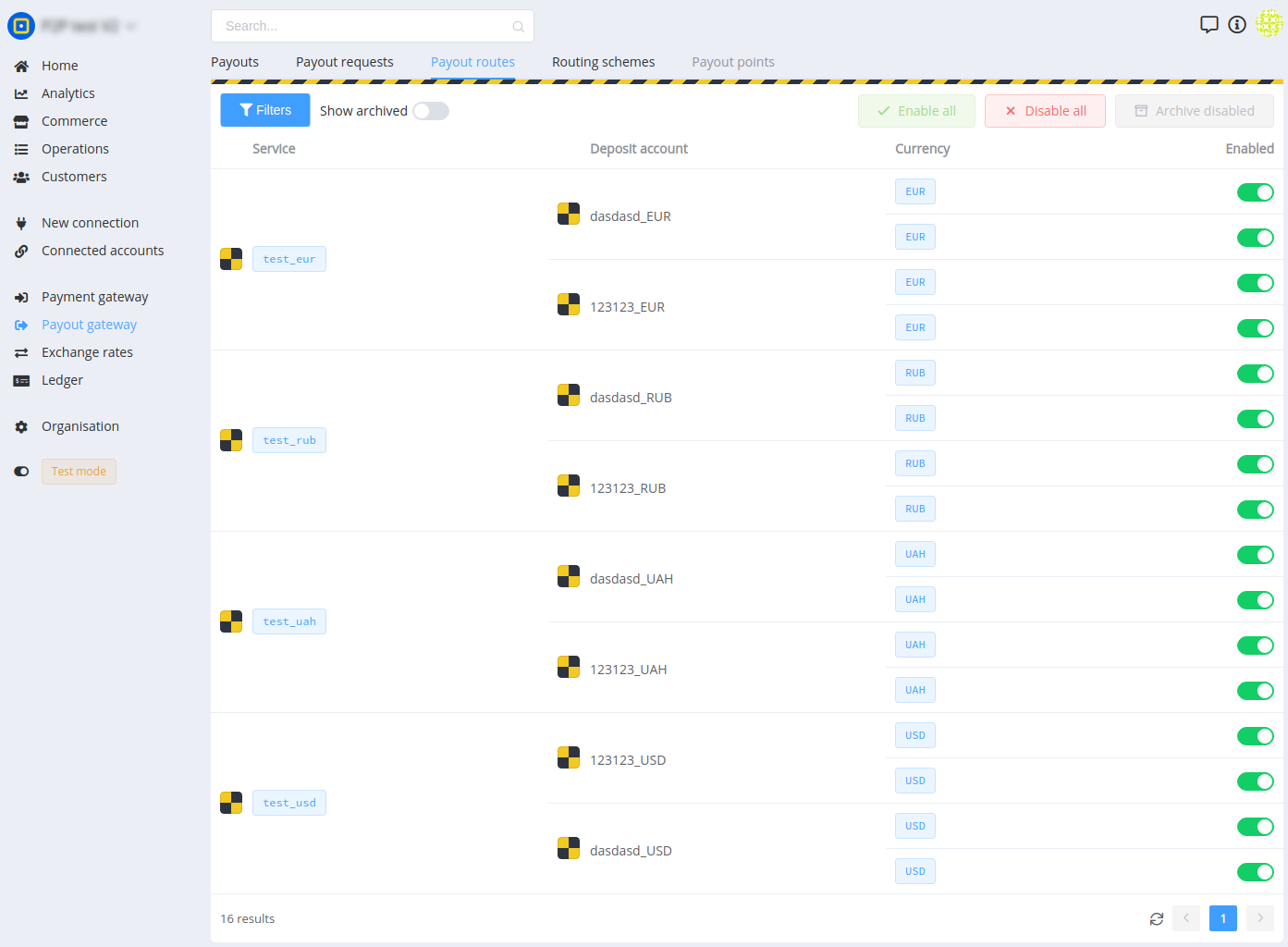 Setting up account - mykash Developer Docs
